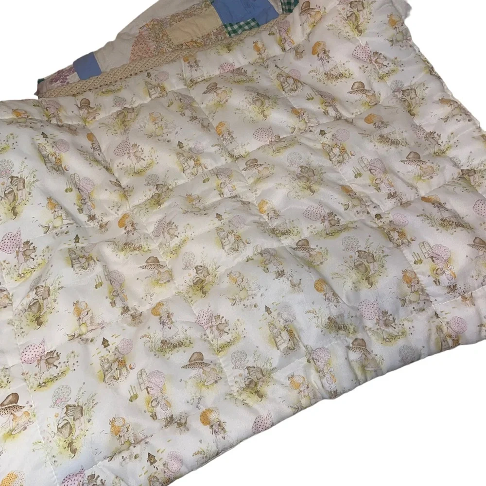 Vintage Kozee Komfort Holly Hobby Baby Kids Comforter  Crib Comforter